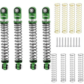 Powerhobby 1/24 Axial SCX24 Aluminum 54mm Long Travel Shocks Jeep Bronco Green - Iron City RC Hobbies