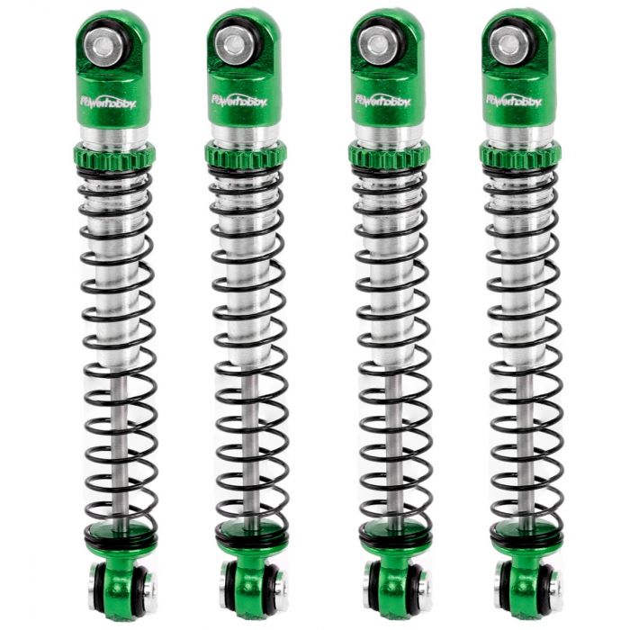 Powerhobby 1/24 Axial SCX24 Aluminum 54mm Long Travel Shocks Jeep Bronco Green