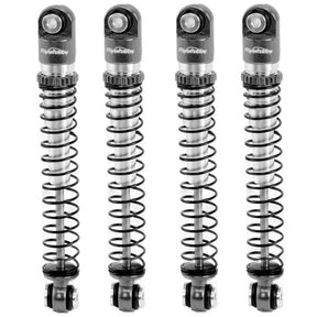 Powerhobby Aluminum 54mm Long Travel Shocks 1/24 Axial SCX24 Jeep Bronco Grey - Iron City RC Hobbies