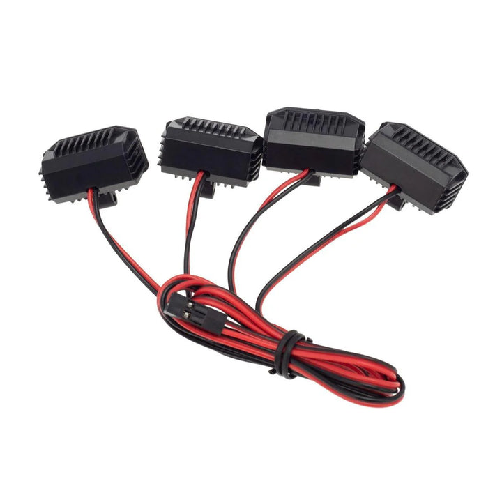 PowerHobby RC 4 Double lamp LED Lights Headlights Spotlight for 1/10 1/8