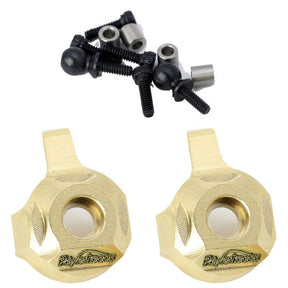 Powerhobby Brass Front Steering Knuckle Axial SCX24 - Iron City RC Hobbies