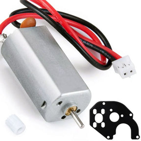 Powerhobby 050 High Torque Motor w/11T Gear Mount for Axial SCX24 Black - Iron City RC Hobbies