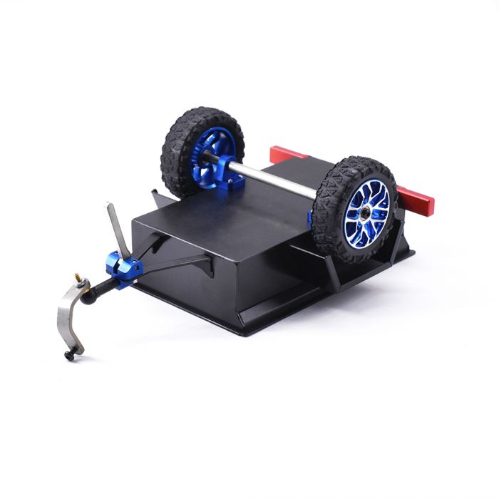 Powerhobby Aluminum Mini RC Crawler 1/24 Trailer Black Axial SCX24 / Enduro24 - Iron City RC Hobbies