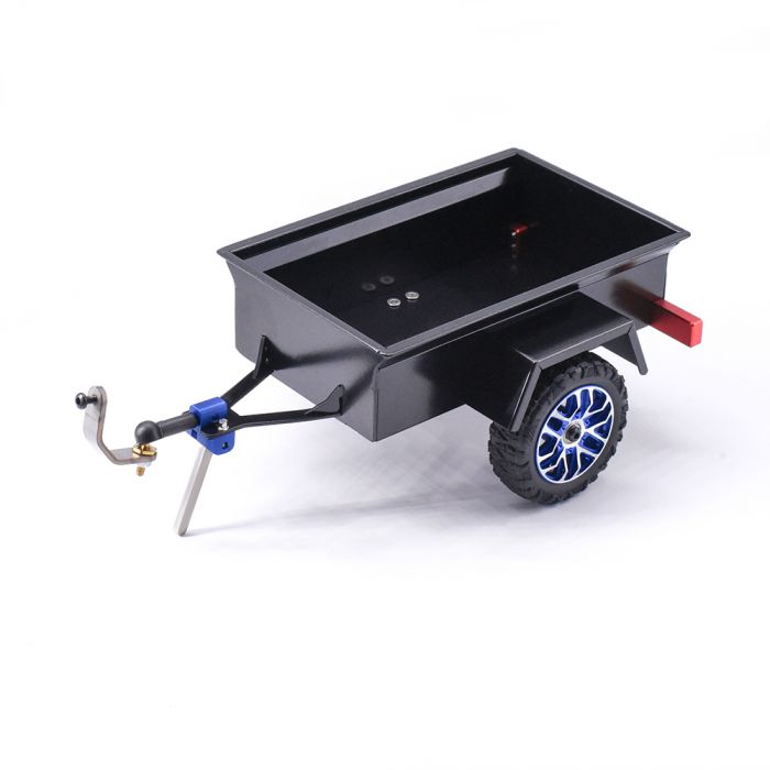 Powerhobby Aluminum Mini RC Crawler 1/24 Trailer Black Axial SCX24 / Enduro24 - Iron City RC Hobbies