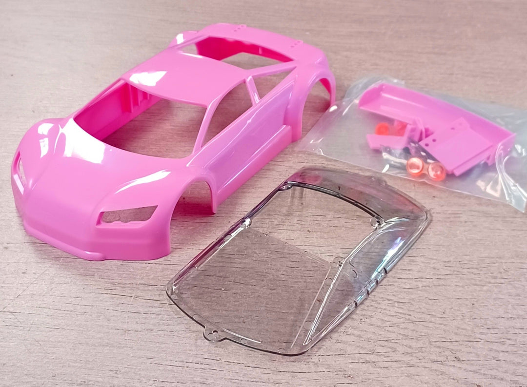 JOMUREMA Mini-Z GT101 Body Set Pink - Iron City RC Hobbies