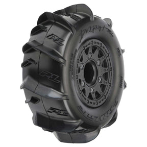 Pro-Line Dumont Mounted Wheels and Tires -  PRO1018510 - Iron City RC Hobbies