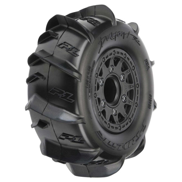 Pro-Line Dumont Mounted Wheels and Tires -  PRO1018510 - Iron City RC Hobbies