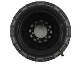 Pro-Line Dumont Paddle/Rib 2.2/3.0 Pre-Mounted Front Tires w/Raid Wheels (CR3) (Black) (2) w/12mm Removable Hex