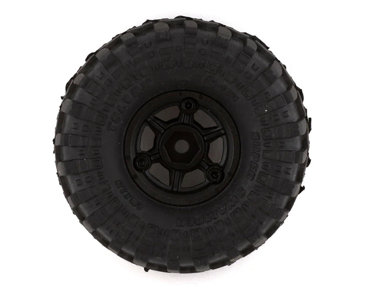 Pro-Line 1/24 Interco Super Swamper TSL SX 1.0" Pre-Mounted Tires (4) (Black) w/Holcomb Wheels (Medium)