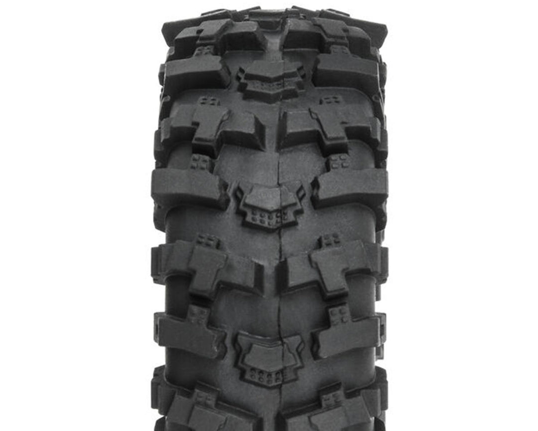 Pro-Line SCX24 1.0" MT Baja Pro X Pre-Mounted Tires (Black) (4) (Medium) w/Holcomb Wheels