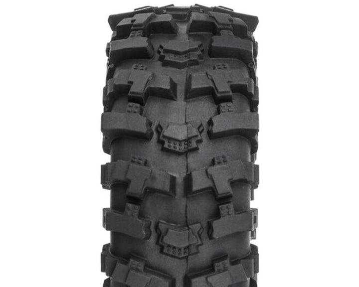 Pro-Line SCX24 1.0" MT Baja Pro X Pre-Mounted Tires (Black) (4) (Medium) w/Holcomb Wheels