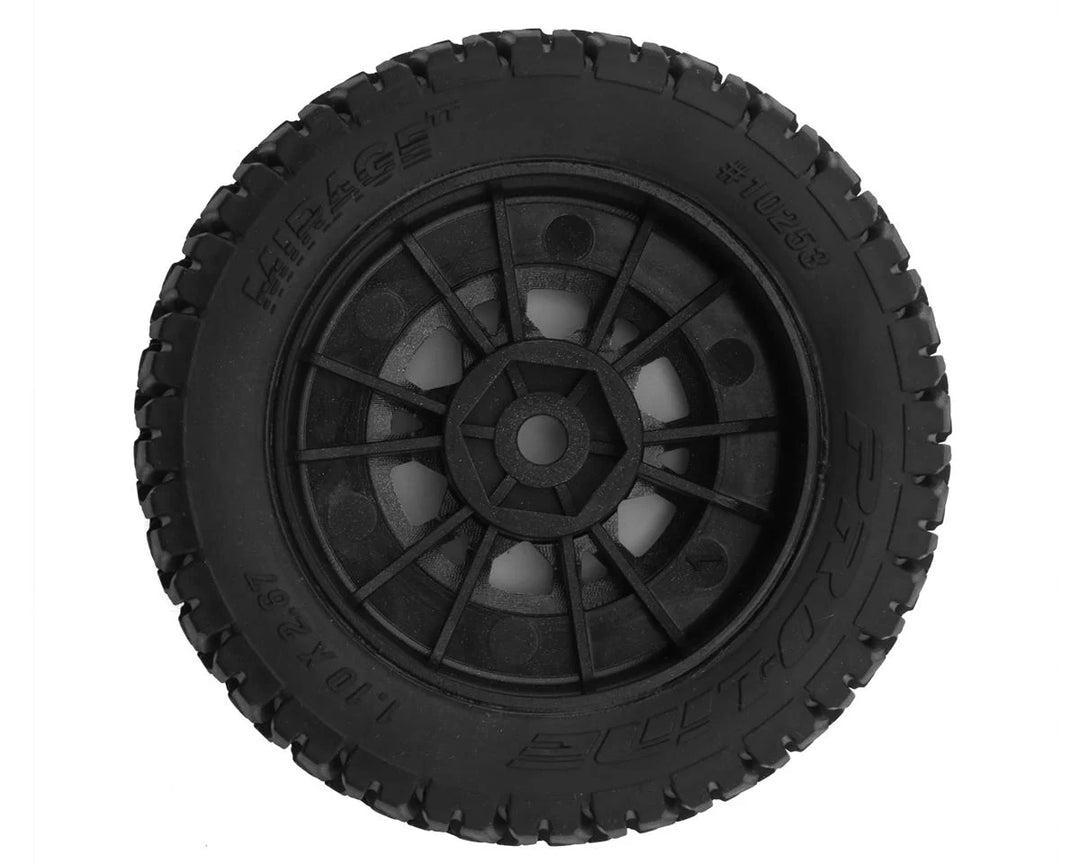 Pro-Line Mojave Grom Mirage TT Pre-Mounted Tires (Silver) (4) (Medium) w/12mm Hex