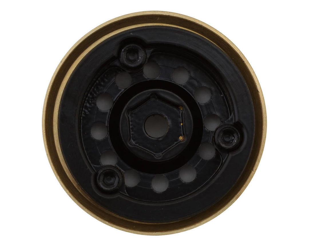 Pro-Line Rock Shooter 1.0" Brass Crawler Wheels (Black)(2)