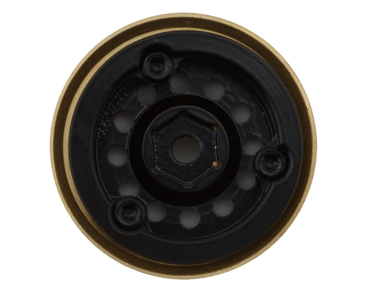 Pro-Line Rock Shooter 1.0" Brass Crawler Wheels (Black)(2)