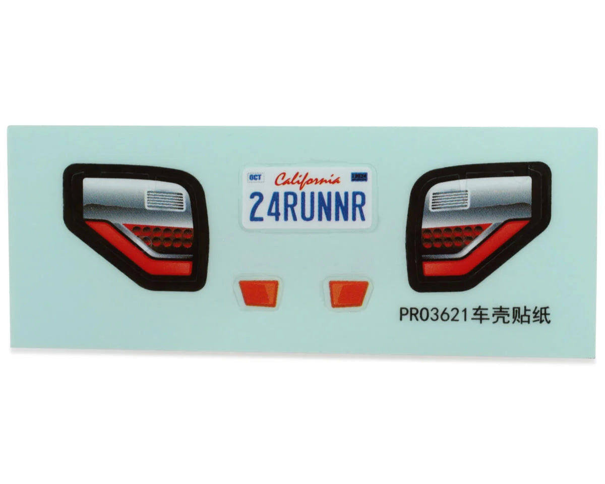 Pro-Line Axial SCX24 2024 Toyota 4Runner TRD Pro Hard Body (Unpainted) (132mm WB)