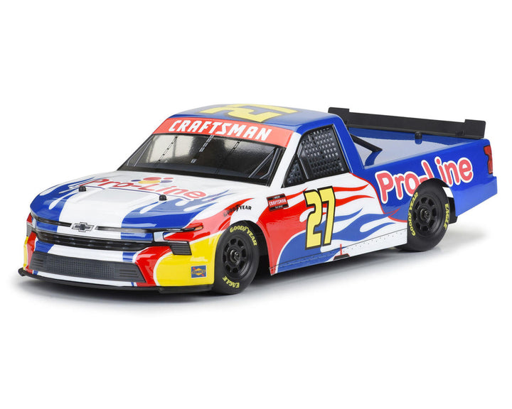 Pro-Line Losi NASCAR 1/12 2024 Chevy Silverado Truck Pre-Trimmed Body (Clear)