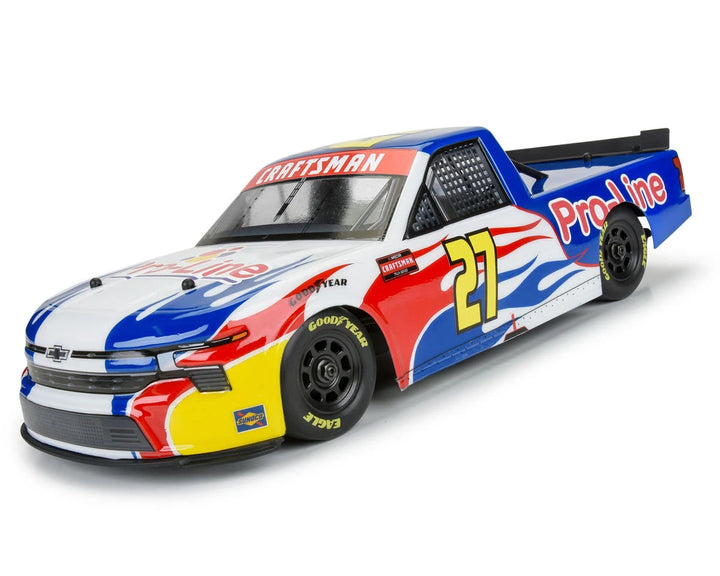 Pro-Line Losi NASCAR 1/12 2024 Chevy Silverado Truck Pre-Trimmed Body (Clear)