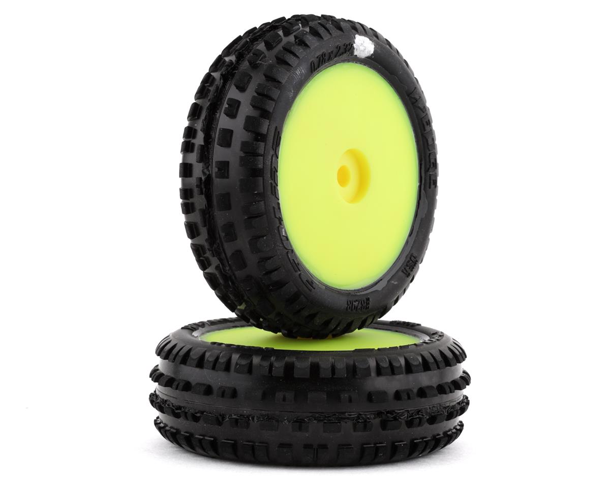 Pro-Line Mini-B Front Pre-Mounted Wedge Carpet Tire (2) (Z3)