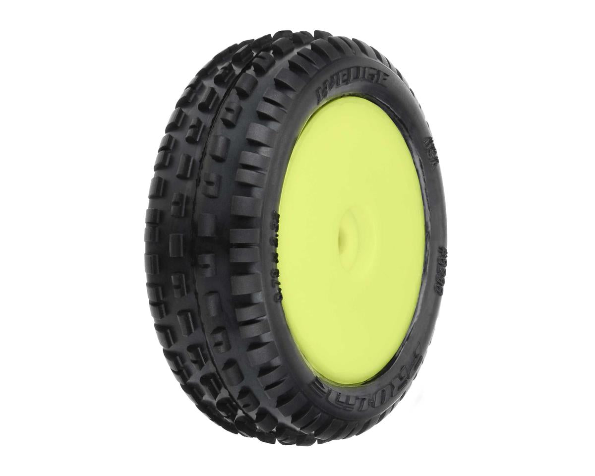 Pro-Line Mini-B Front Pre-Mounted Wedge Carpet Tire (2) (Z3)