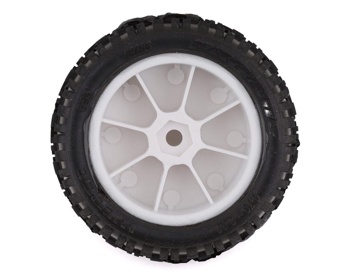Pro-Line Mini-B Front Pre-Mounted Wedge Carpet Tire (2) (Z3)