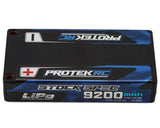 ProTek RC 1S 150C Low IR Si-Graphene "Stock Spec" Shorty LiPo Battery (3.7v/9200mah) (ROAR Approved)