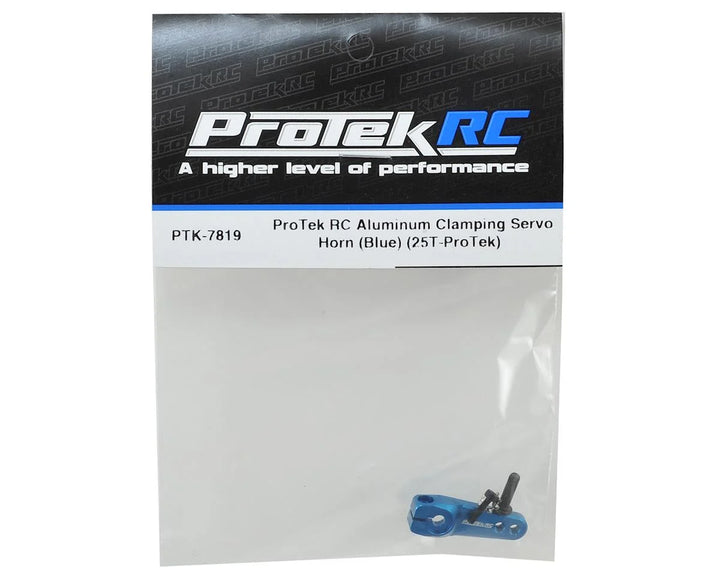 ProTek RC Aluminum Clamping Servo Horn (Blue) (25T-ProTek)