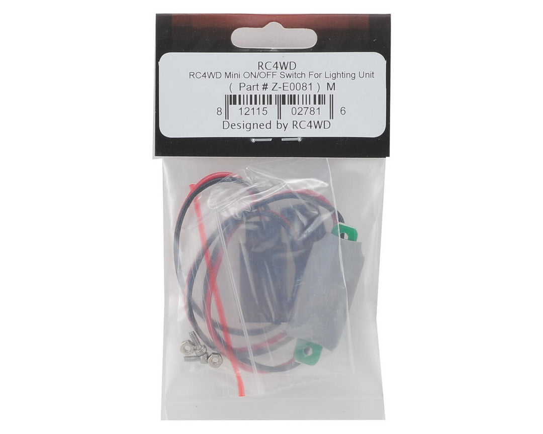 RC4WD Lighting Unit Mini ON/OFF Switch