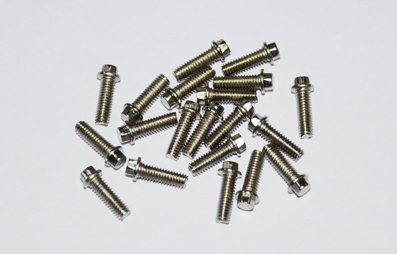 RC4WD Miniature Scale Hex Bolts (M2.5 x 8mm) (Silver) - Iron City RC Hobbies