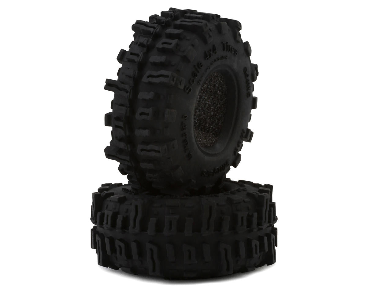 RC4WD Mud Slingers 0.7" Micro 1/24 Scale Crawler Tires (2) (OD 40mm) (X2S3)