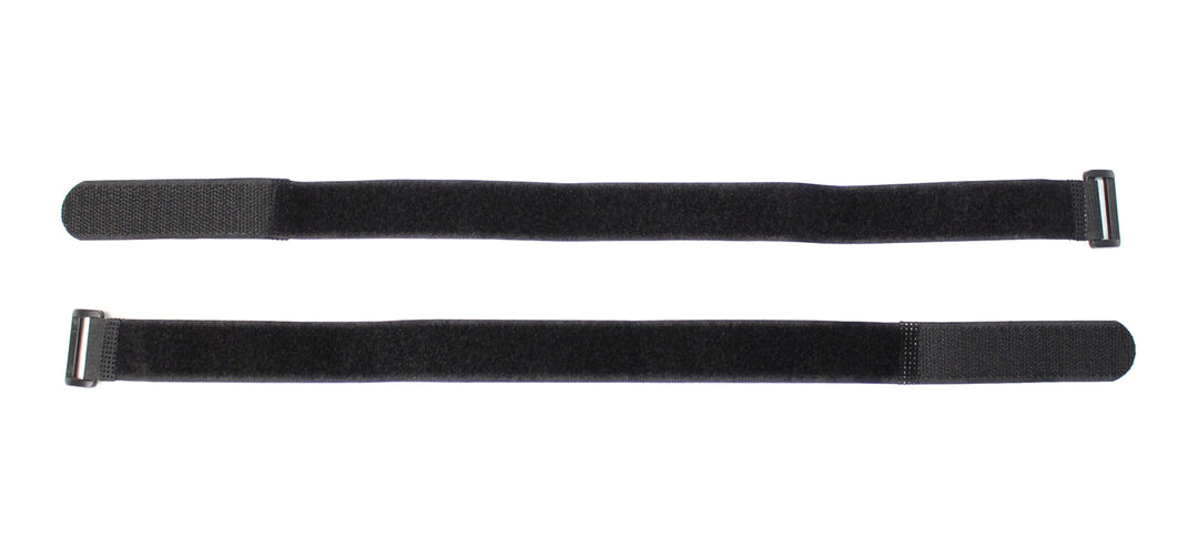 Racers Edge Hook and Loop Battery Straps, 25mm x 450mm (pr)