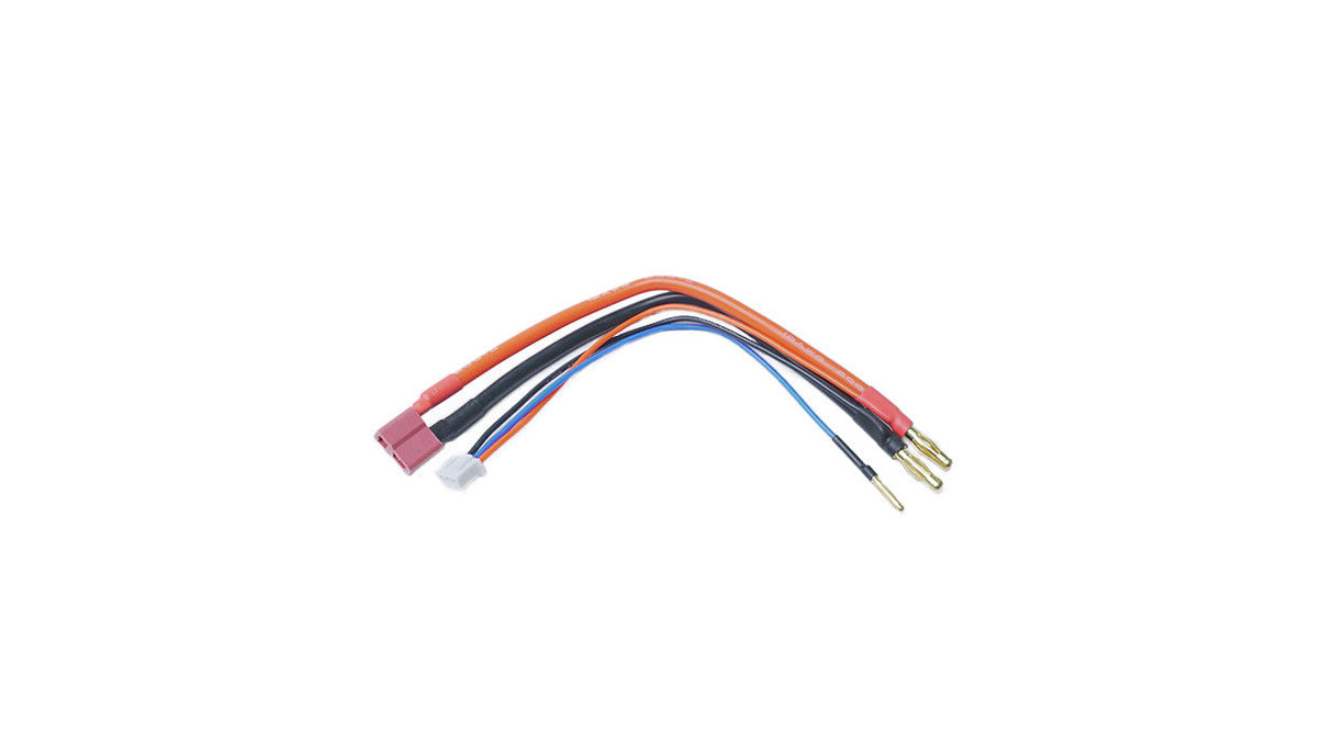 Racers Edge 1626 - Battery Adapter: Female Deans to 4mm Bullets w/ 2S XH Balance Plug (150mm wire) - Iron City RC Hobbies
