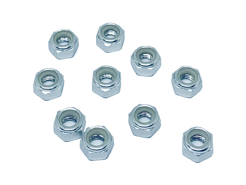 Racers Edge Nylon Lock Nut M5 (10pcs)
