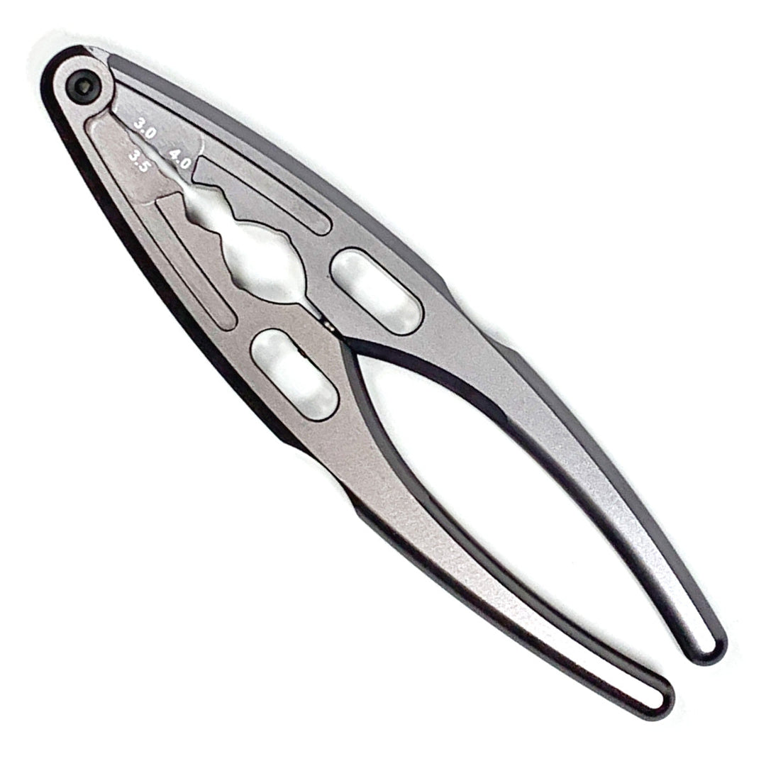 Racers Edge Shock Shaft Plier Silver (RCE7760S) - Iron City RC Hobbies
