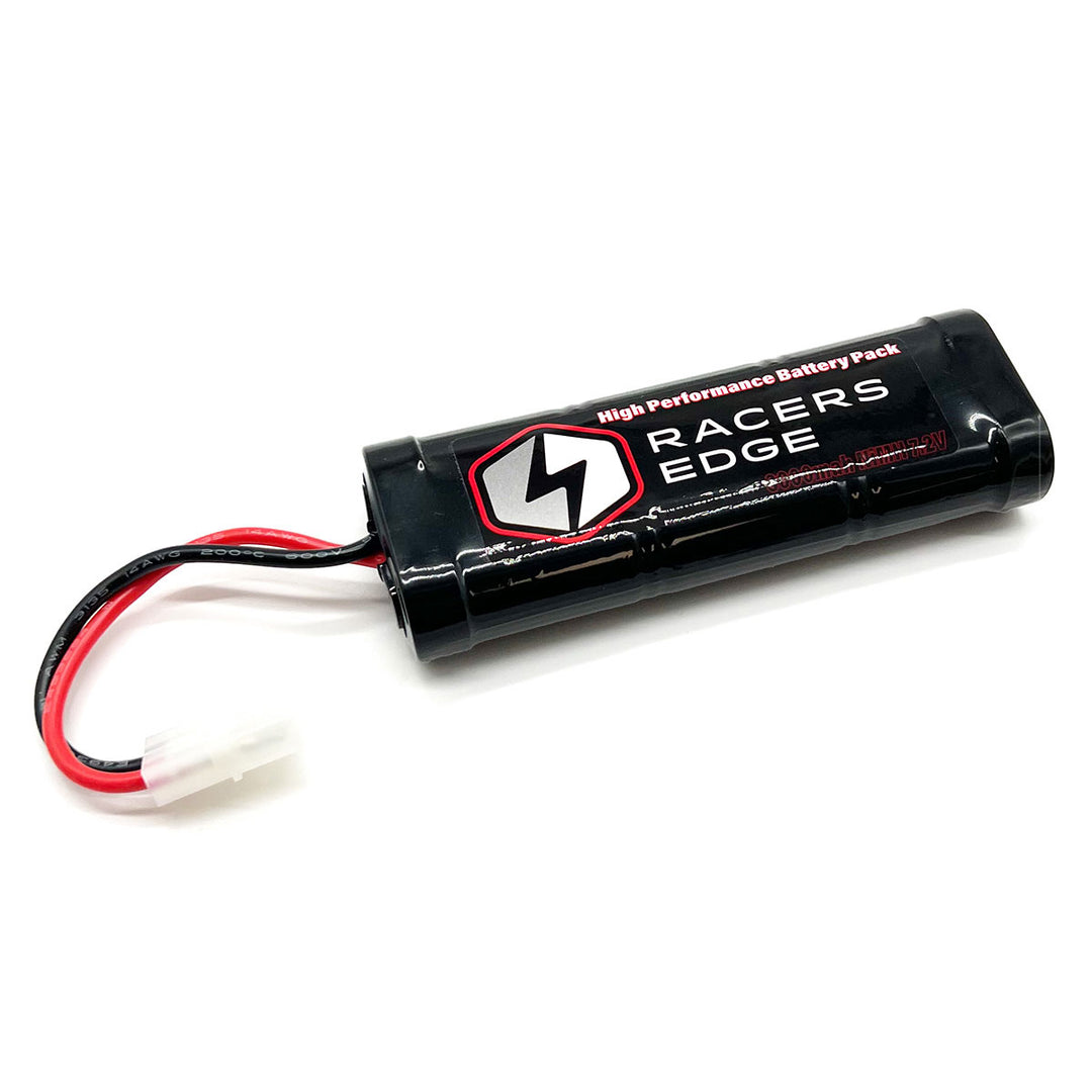 Racers Edge 3000mAh 7.2V 6-Cell NiMH Flat Battery Pack w/ Tamiya Plug