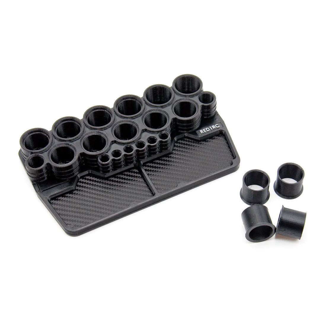 Red1RC Configurable Tool Stand (MIP) Black - Iron City RC Hobbies