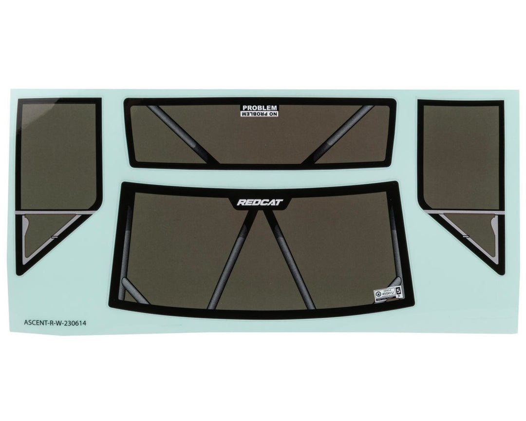 Redcat Ascent Dovetail Crawler Body (Clear)