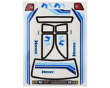 Redcat Vertex-6 1/6 Truck Body Set (Clear) w/Mounts & Decal Sheet