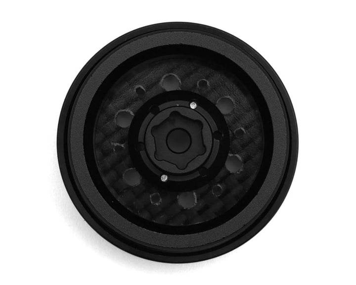 Redcat 1.3" Aluminum & Carbon Fiber Micro Crawler Beadlock Wheels (Choose Color) (4) (23.8g ea)