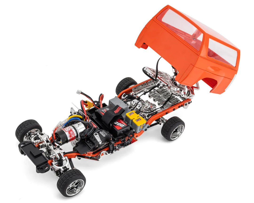 Redcat Founders Edition 1993 Nissan Hardbody 1/10 RTR Bed Dancer (Orange) w/2.4GHz Radio