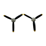 Rage RC 3-Blade Prop Assembly with Spinner (2); Spitfire BL