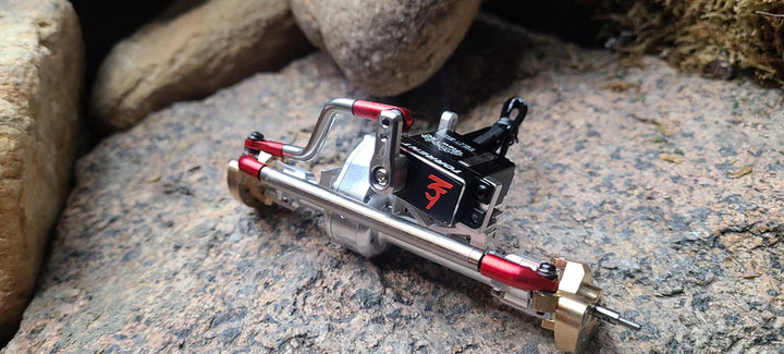 3Flow9 Rolling Steel Steering Link R.S.S.L- fits Hardpark MOA axles