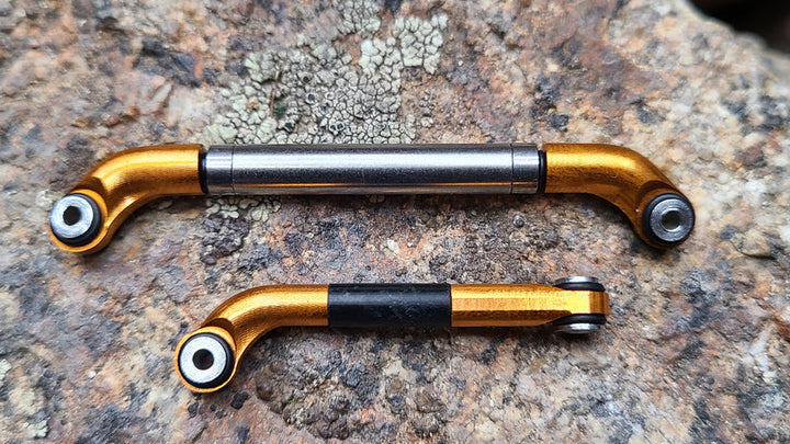 3Flow9 RC V2.1 Rolling Steel Steering Link - Fits Redcat Ascent 18 HIGH STEER (Choose Color)