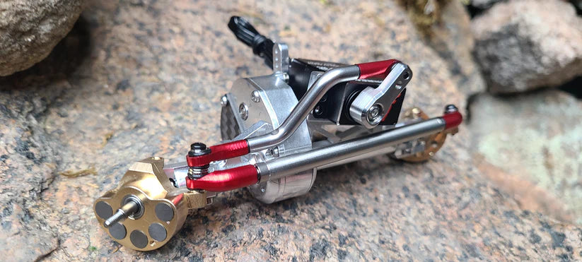 3Flow9 Rolling Steel Steering Link R.S.S.L- fits Hardpark MOA axles