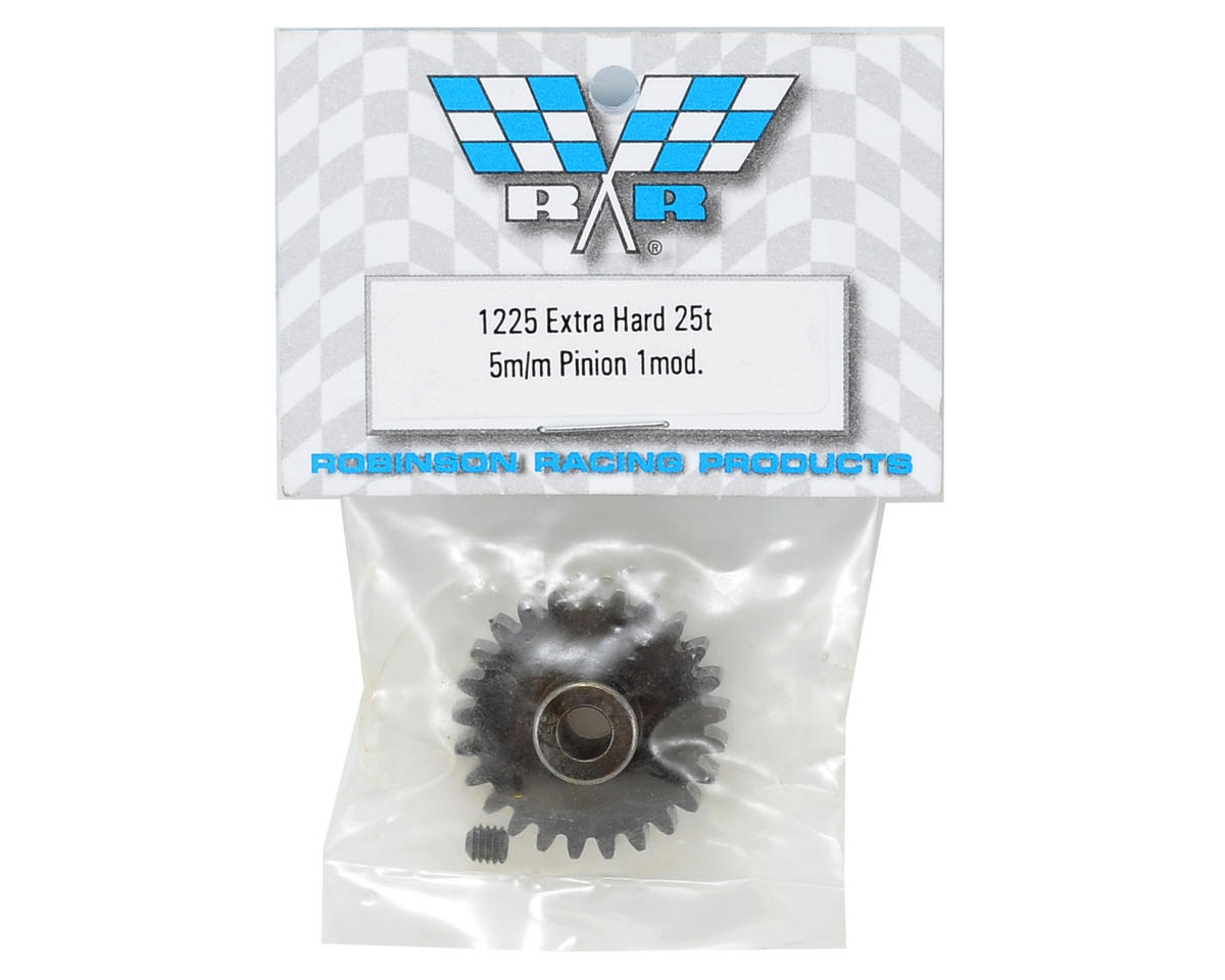 Robinson Racing Extra Hard Steel Mod1 Pinion Gear w/5mm Bore (25T)