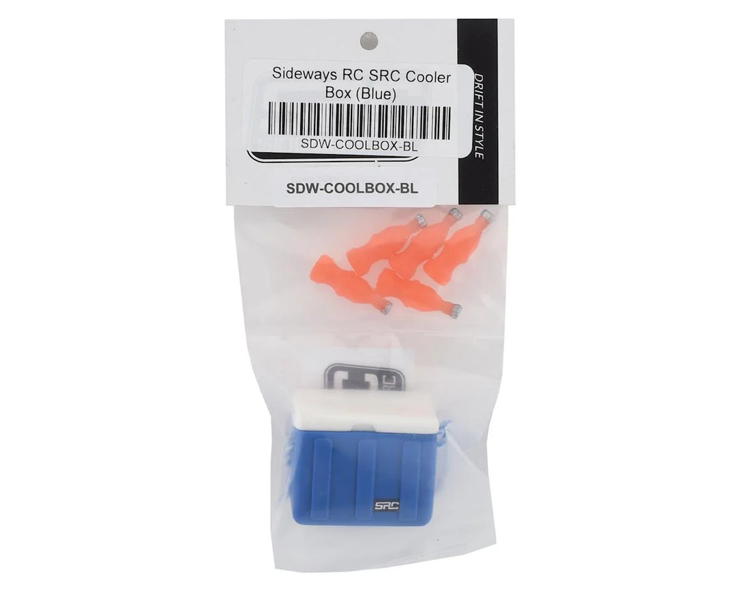 Sideways RC Scale Drift Cooler w/Bottles (Blue)