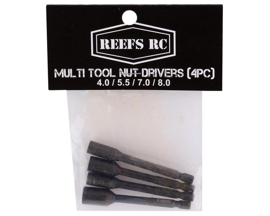 Reefs RC Multitool Metric Nut Driver Bits (4) (5mm Drive)
