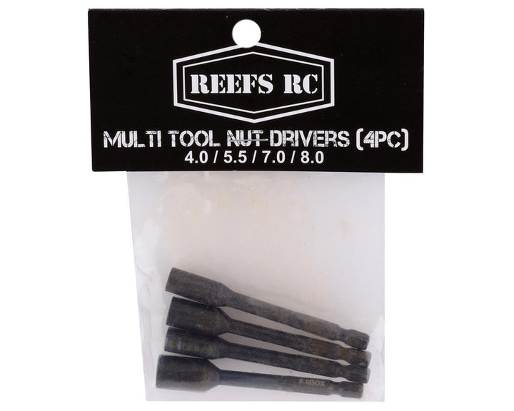 Reefs RC Multitool Metric Nut Driver Bits (4) (5mm Drive)
