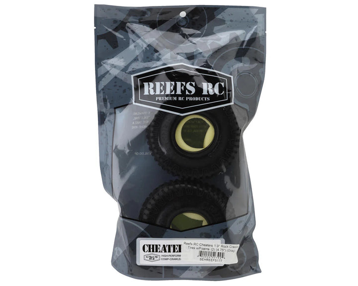 Reefs RC Cheaters 1.9" Rock Crawler Tires w/Foams (2) (4.75") (Choose Compound)