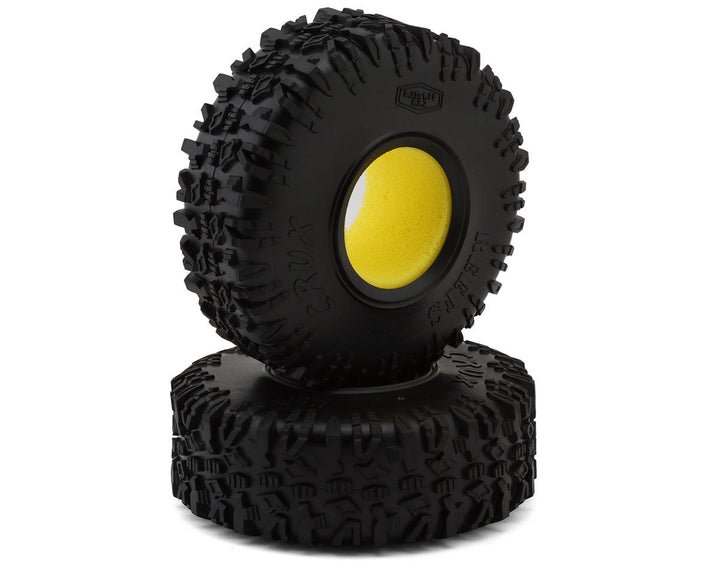 Reefs RC Crux 2.2" Rock Crawler Tires w/Foams (2) (5.25") (Pink)