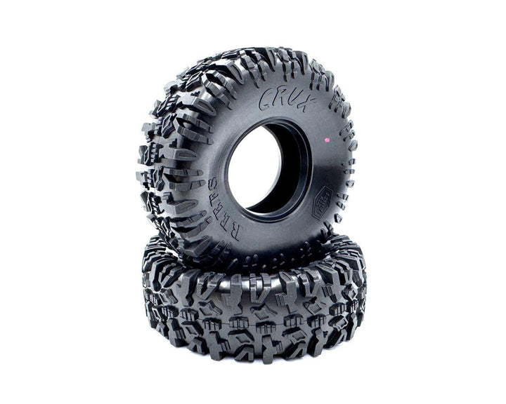 Reefs RC Crux 2.2" Rock Crawler Tires w/Foams (2) (5.25") (Pink)